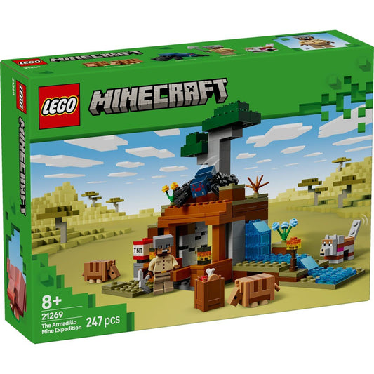 Lego minecraft expeditia de minerit cu tatu 21269, LEGO - Publisol.ro