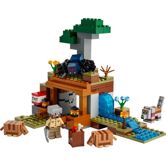 Lego minecraft expeditia de minerit cu tatu 21269, LEGO - Publisol.ro