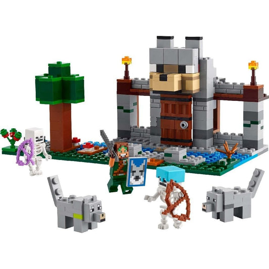 Lego minecraft fortareata lupilor 21261, LEGO - Publisol.ro