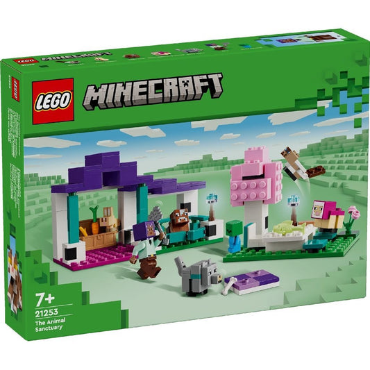 Lego minecraft refugiul de animale 21253, LEGO - Publisol.ro