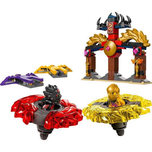 Lego ninjago pachet de lupta cu dragoni spinjitzu 71826, LEGO - Publisol.ro