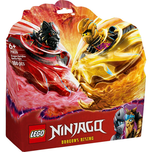 Lego ninjago pachet de lupta cu dragoni spinjitzu 71826, LEGO - Publisol.ro