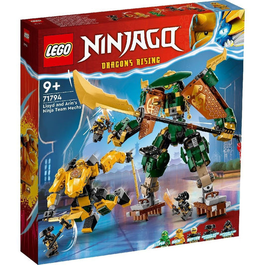 Lego ninjago robotii din echipa ninja a lui lloyd si arin 71794, LEGO - Publisol.ro
