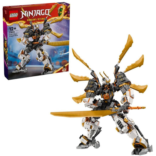Lego ninjago robotul - dragon de titan al lui cole 71821, LEGO - Publisol.ro