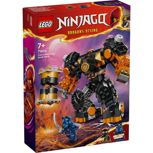Lego ninjago robotul stihie de pamant al lui cole 71806, LEGO - Publisol.ro