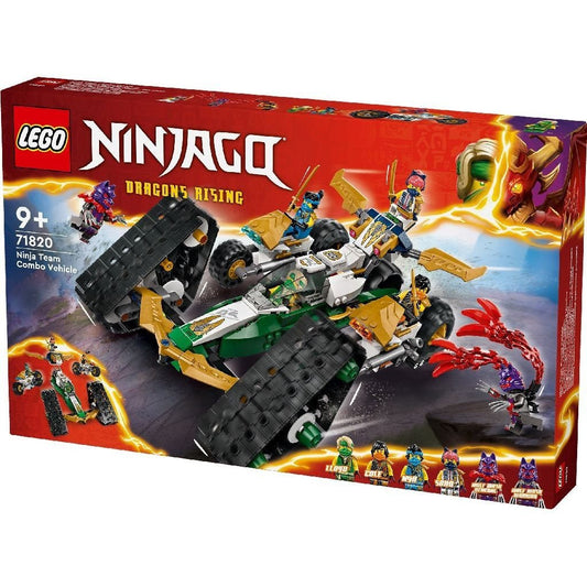 Lego ninjago vehicul combinat al echipei ninja 71820, LEGO - Publisol.ro