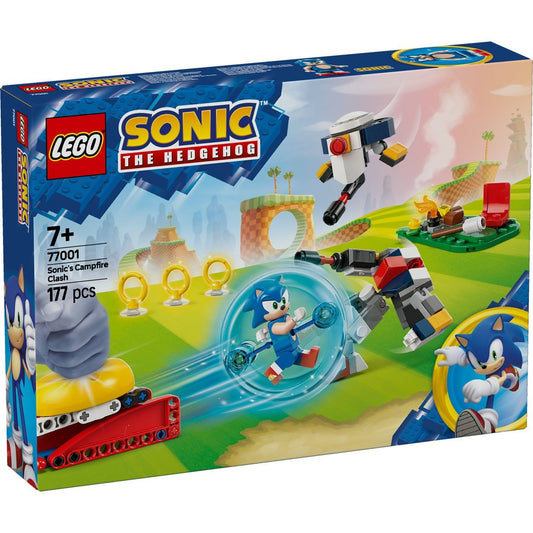 Lego sonic înfruntare la focul de tabara al lui sonic 77001, LEGO - Publisol.ro