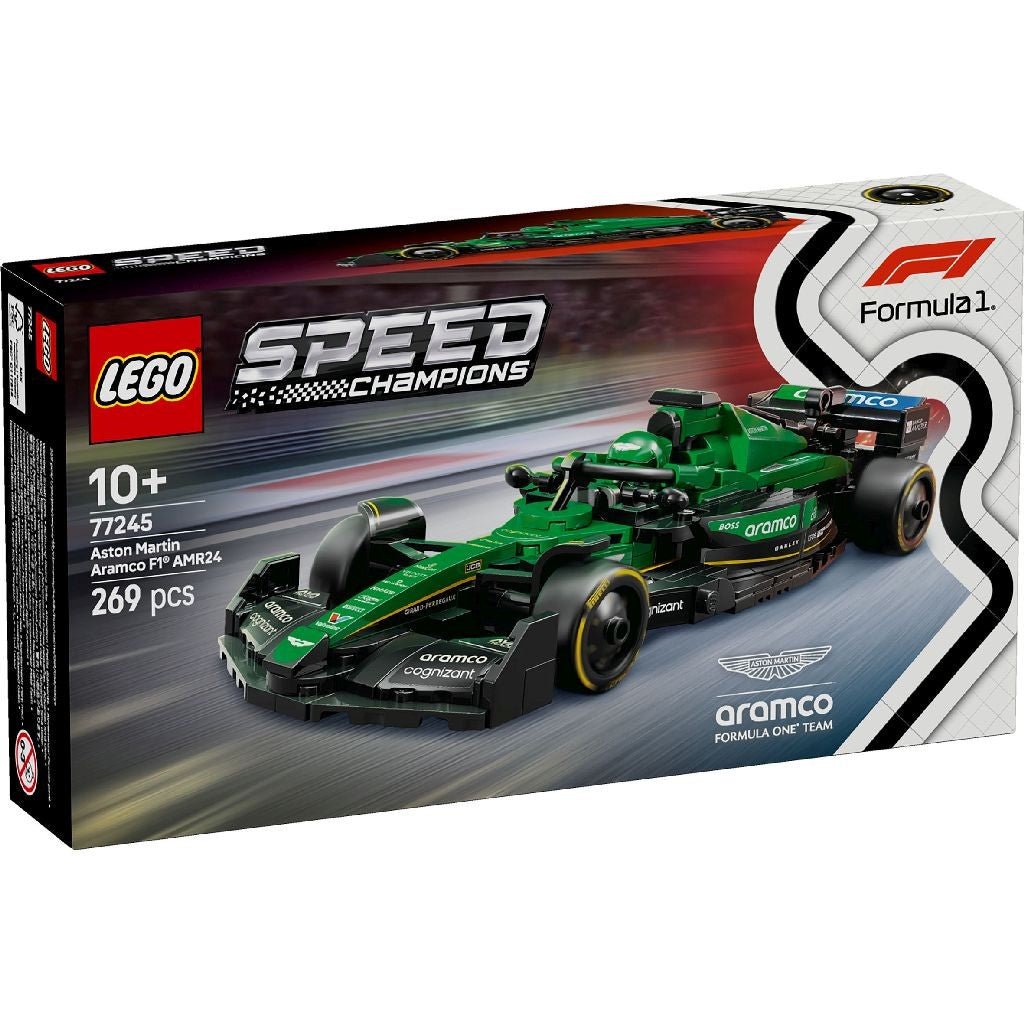 Lego Speed champions masina de curse F1 aston martin armaco amr24 77245 - Publisol.ro
