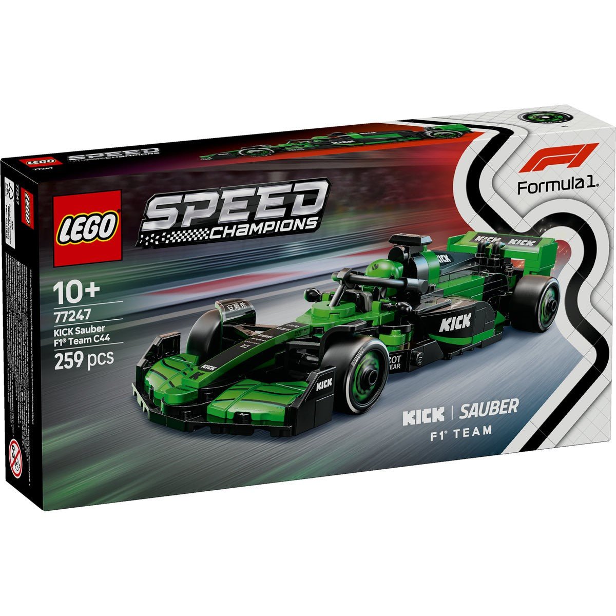 Lego Speed champions masina de curse F1 kick sauber 77247 - Publisol.ro