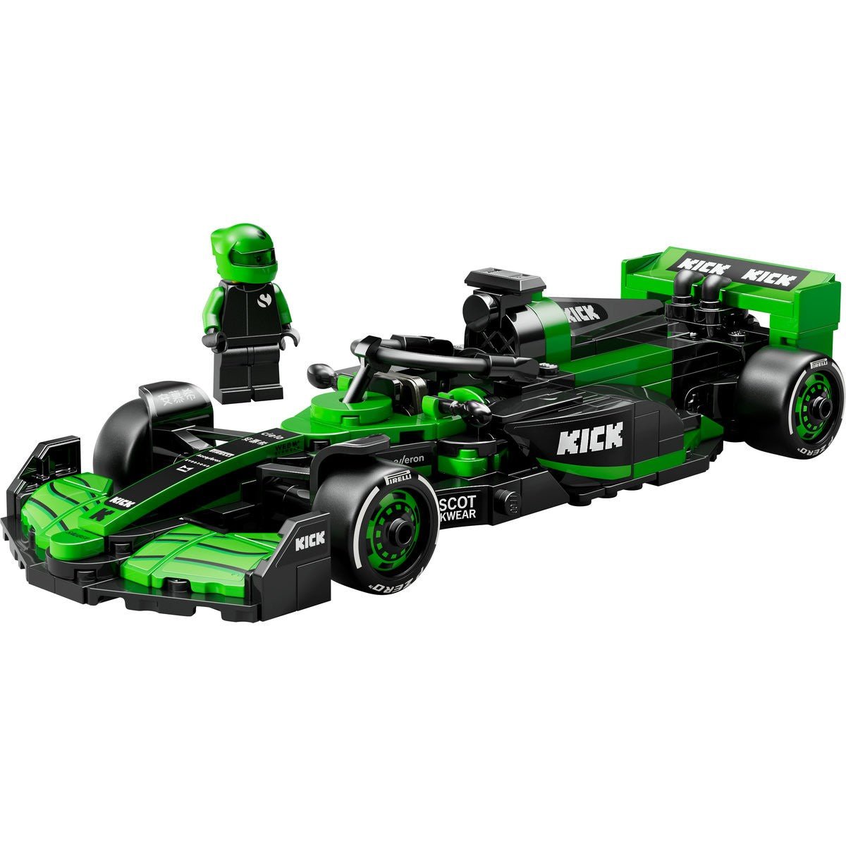 Lego Speed champions masina de curse F1 kick sauber 77247 - Publisol.ro