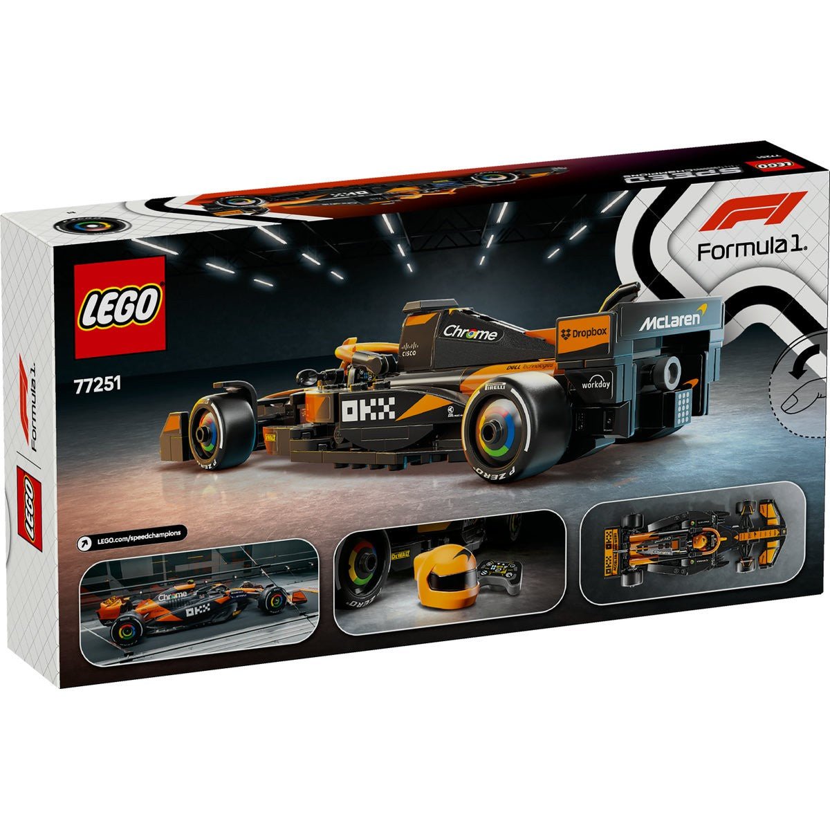 Lego Speed champions masina de curse F1 Mclaren 77251 - Publisol.ro