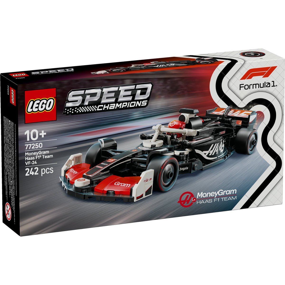 Lego Speed champions masina de curse F1 moneygram haas vf - 24 77250 - Publisol.ro