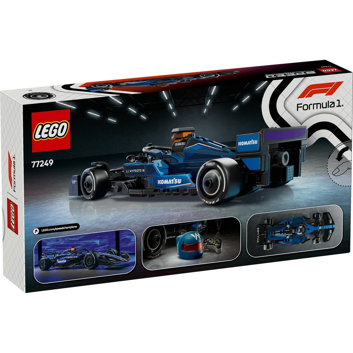 Lego Speed champions masina de curse F1 Williams fw46 77249 - Publisol.ro