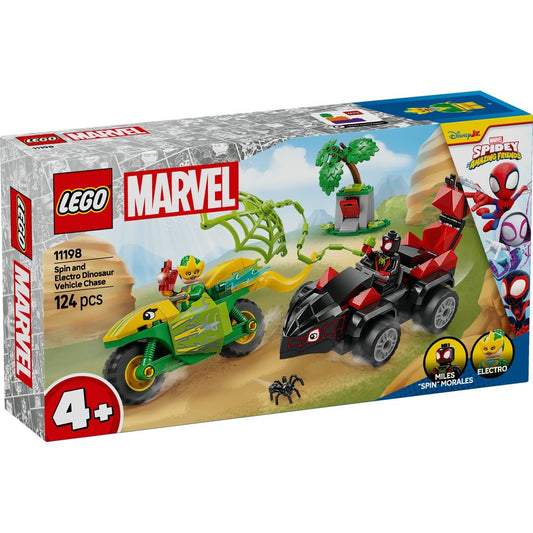 Lego spidey spin si electro in dino - vehicule 11198, LEGO - Publisol.ro