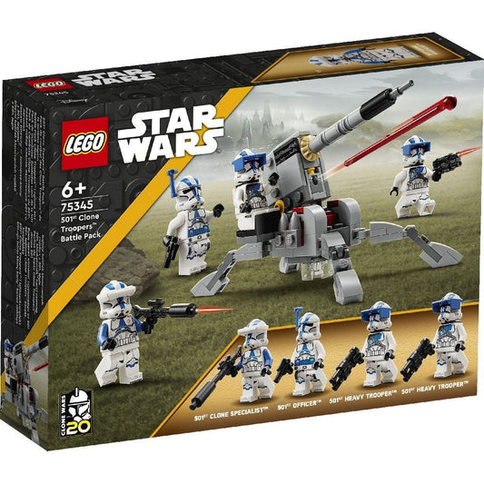 Lego star wars pachet de lupta clone troopers divizia 501 75345, LEGO - Publisol.ro