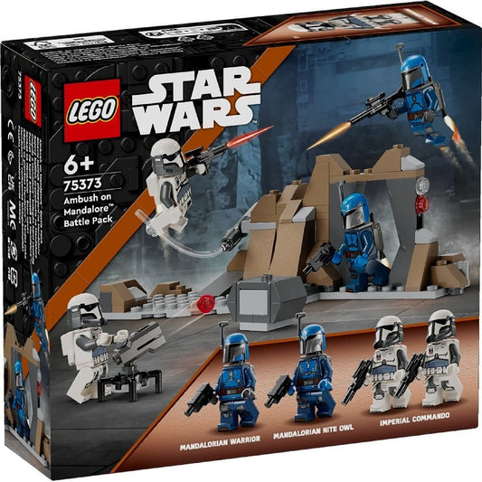 Lego star wars tm pachet de lupta ambuscada pe mandalore 75373, LEGO - Publisol.ro