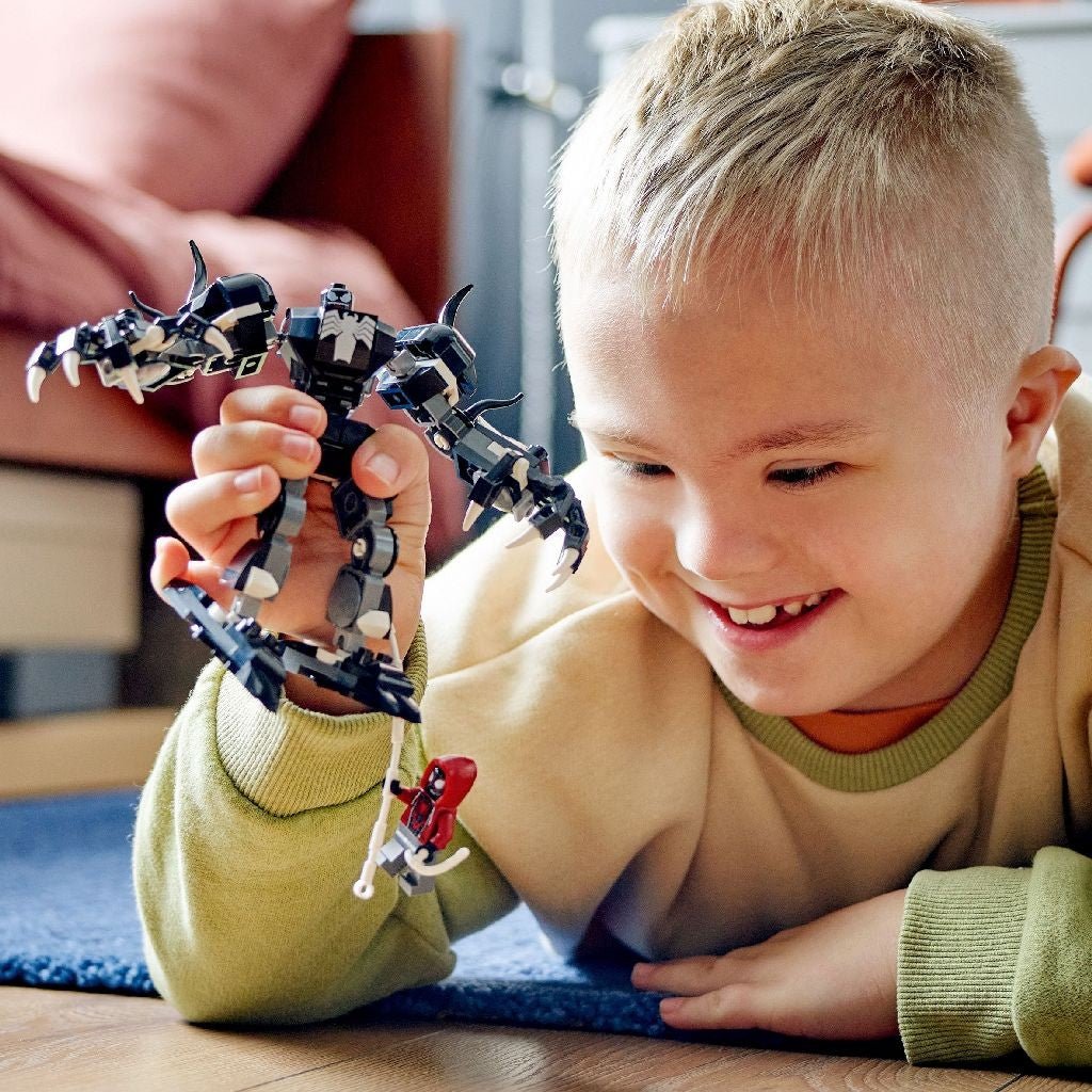 Lego super heroes armura de robot a lui venom vs Miles Morales 76276 - Publisol.ro