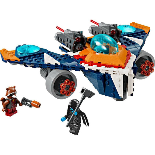 Lego super heroes avionul de lupta al lui rocket vs ronan 76278, LEGO - Publisol.ro
