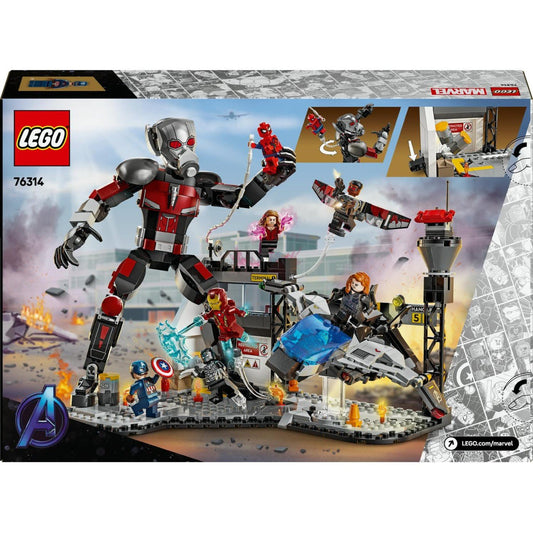 Lego super heroes batalia din captain america: civil war 76314, LEGO - Publisol.ro
