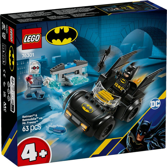 Lego super heroes batman si batmobile vs. mr. freeze 76301, LEGO - Publisol.ro