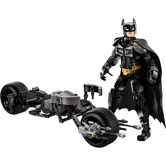 Lego super heroes figurina de constructie batman si motocicleta bat - pod 76273, LEGO - Publisol.ro