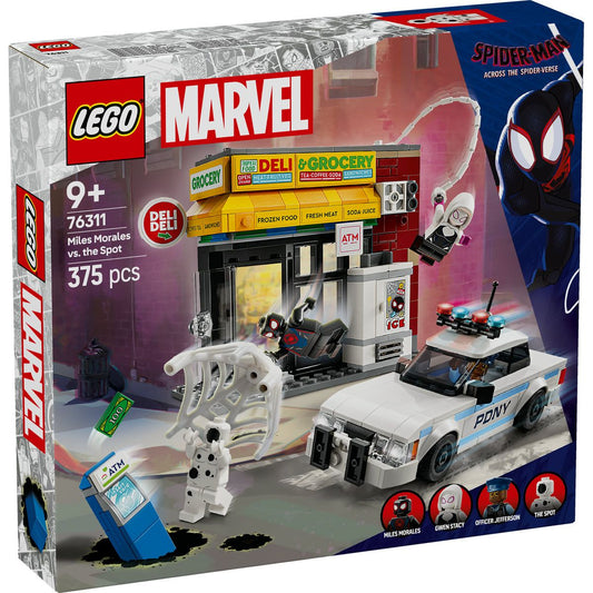 Lego super heroes spider - verse: miles morales vs. spot 76311, LEGO - Publisol.ro