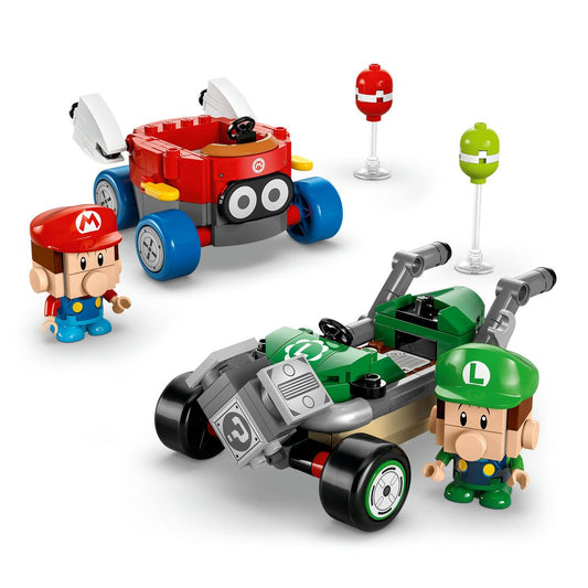 Lego super mario mario kart baby mario si baby luigi 72034, LEGO - Publisol.ro