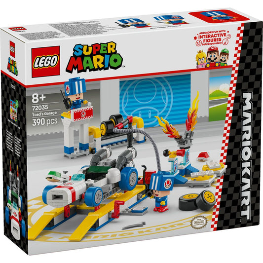Lego super mario mario kart garajul lui toad 72035, LEGO - Publisol.ro