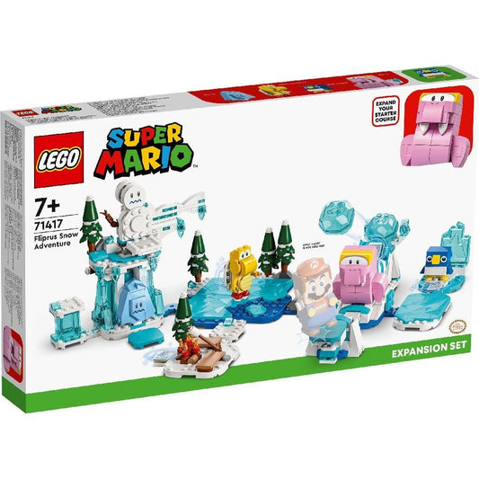 Lego super mario setul de extindere morsel si aventura lui in zapada 71417, LEGO - Publisol.ro