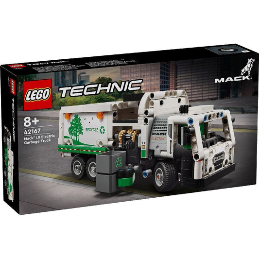 Lego technic autogunoiera mack lr electric 42167, LEGO - Publisol.ro