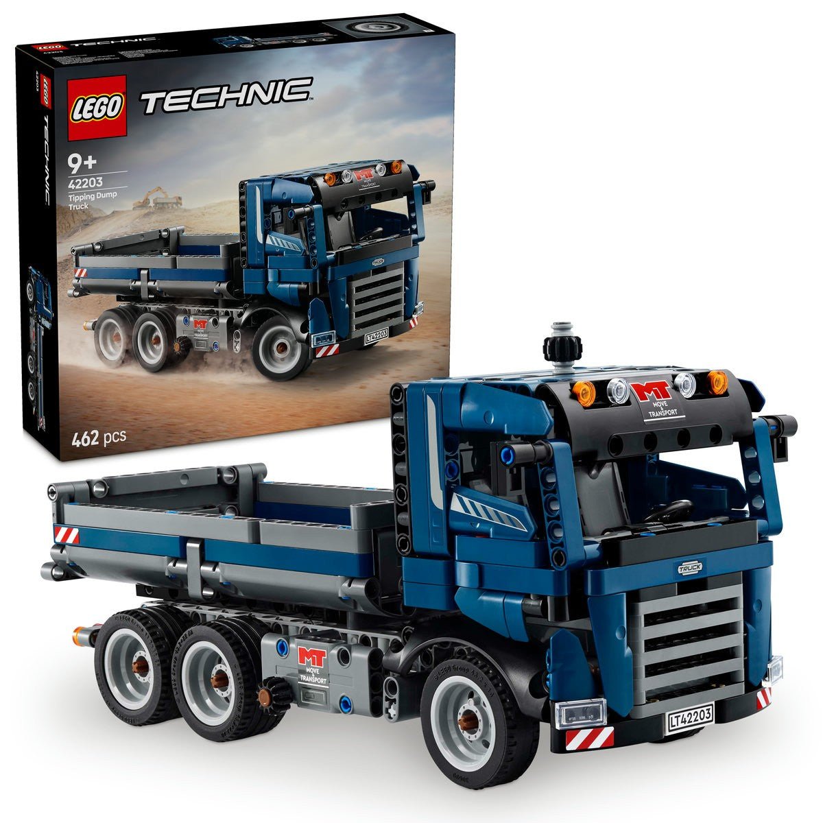 Lego Technic camion cu bena basculanta 42203 - Publisol.ro