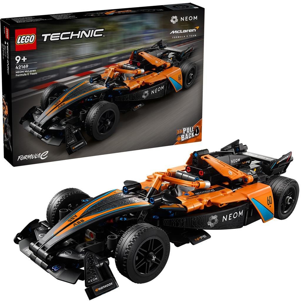 Lego Technic masina de curse neom Mclaren formula e 42169 - Publisol.ro