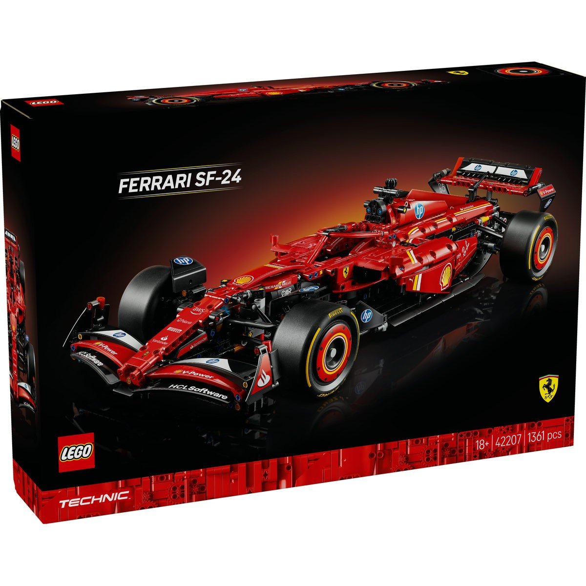 Lego Technic masina F1 Ferrari sf - 24 42207 - Publisol.ro