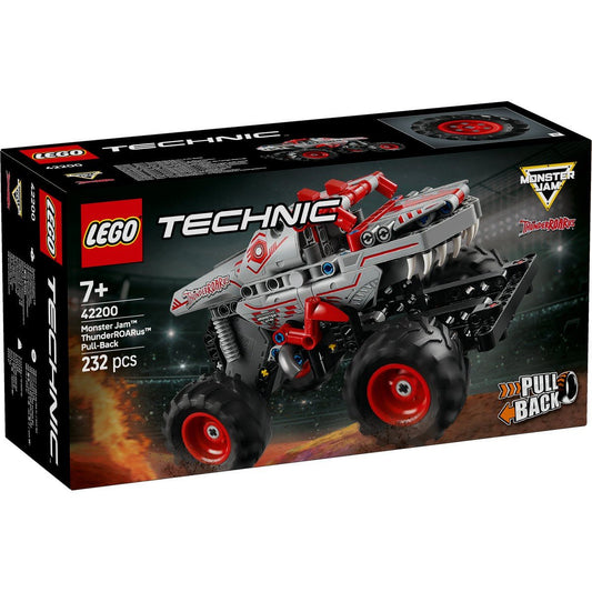 Lego technic monster jam thunderroarus pull - back 42200, LEGO - Publisol.ro