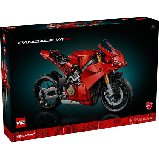 Lego technic motocicleta ducati panigale v4 s 42202, LEGO - Publisol.ro