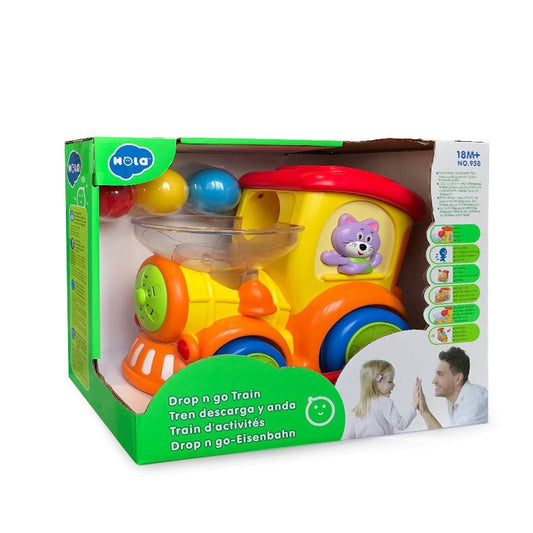 Locomotiva cu bile cu sunete si lumini, Jucarii Bebe - Publisol.ro