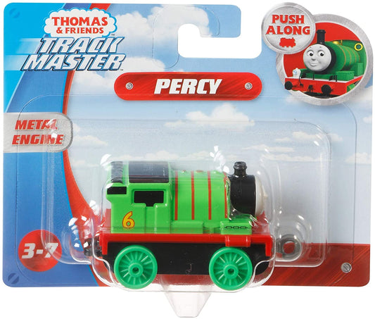 Locomotiva percy push along cu pete colorate, Mattel - Publisol.ro