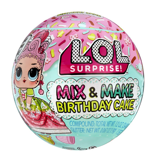 L.o.l. surprise! mix&make birthday cake papusa tots, MGA - Publisol.ro