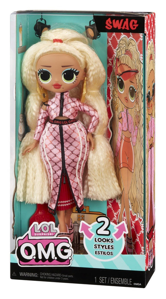 L.o.l. surprise! omg swag papusa fashionista cu accesorii, MGA - Publisol.ro
