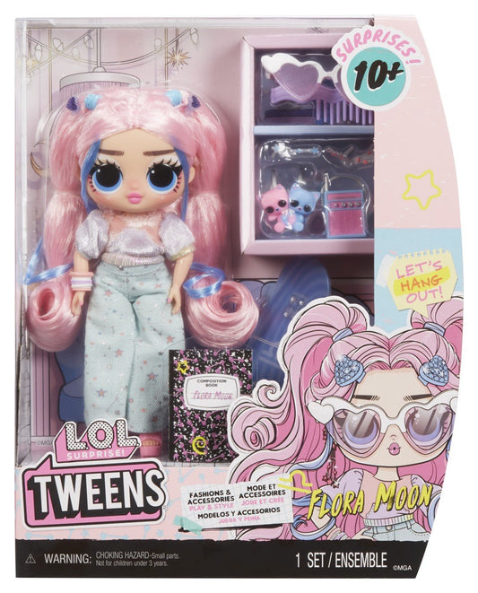 L.o.l. surprise! tweens papusa fashionista flora moon cu surprize, MGA - Publisol.ro
