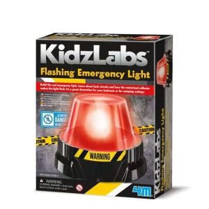 Lumina intermitenta de urgenta KidzLabs - 4M - Publisol.ro