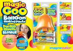 Magic Goo - Pasta de facut baloane cu suflatoare Cioc de Rata - Imagine Station