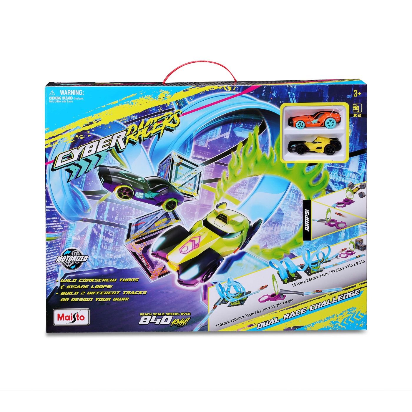 Maisto CYBER RACERS circuit cursa dubla - Publisol.ro