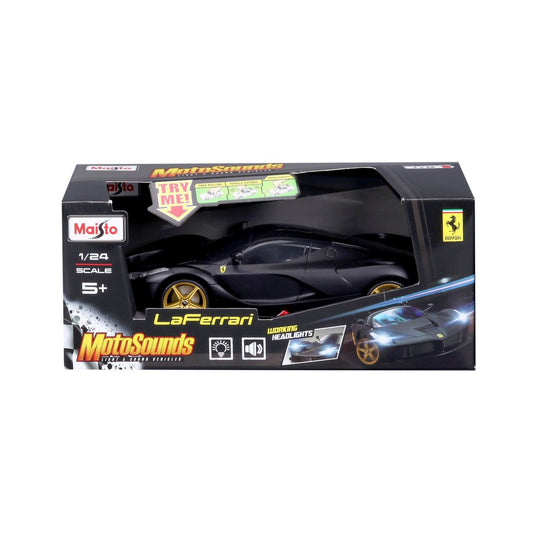Maisto masinuta cu sunete si lumini FERRARI LAFERRARI scara 1 la 24 - Publisol.ro