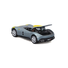 Maisto masinuta metalica SPEED ICONS FERRARI MONZA SP1 argintiu scara 1 la 64 - Publisol.ro