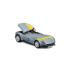 Maisto masinuta metalica SPEED ICONS FERRARI MONZA SP1 argintiu scara 1 la 64 - Publisol.ro