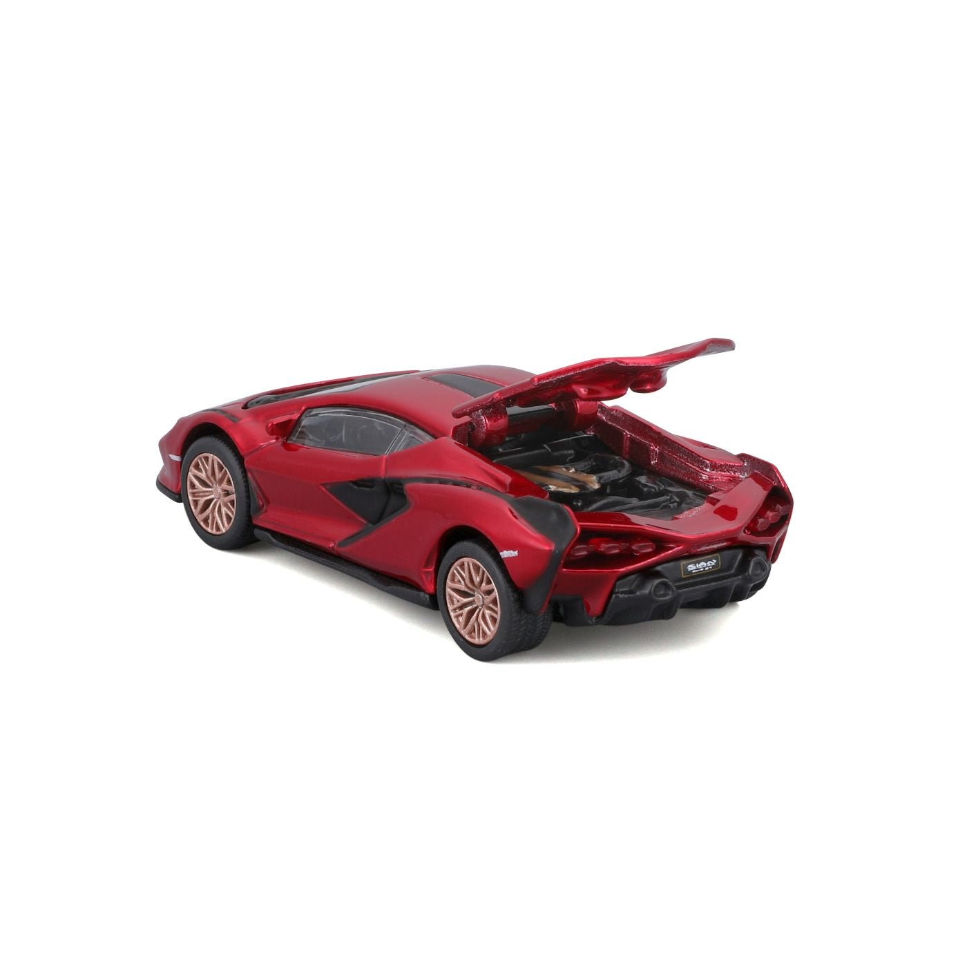Maisto masinuta metalica SPEED ICONS LAMBORGHINI SIAN FKP 37 rosu scara 1 la 64 - Publisol.ro
