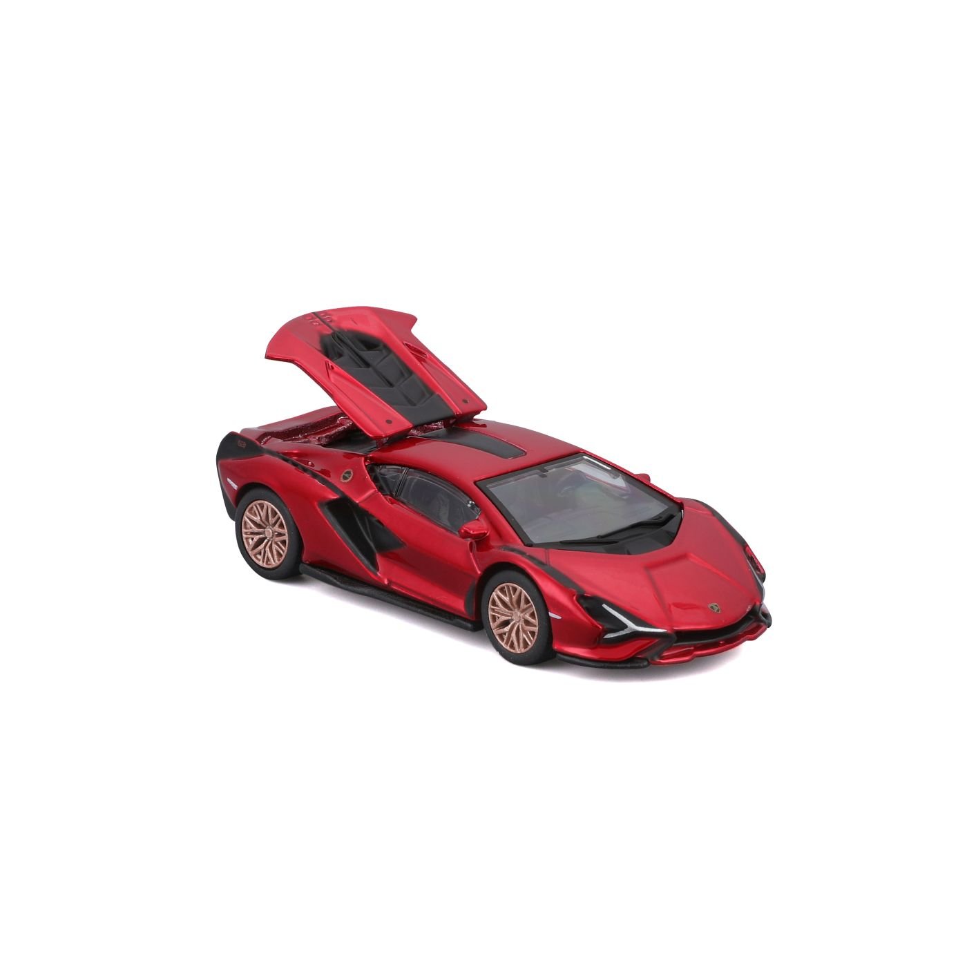 Maisto masinuta metalica SPEED ICONS LAMBORGHINI SIAN FKP 37 rosu scara 1 la 64 - Publisol.ro