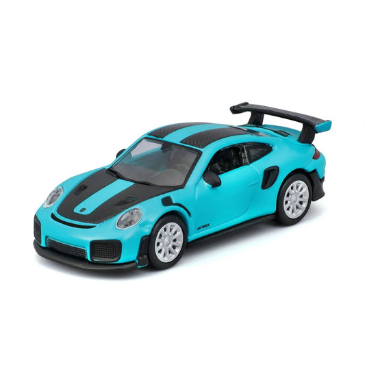 Maisto masinuta metalica SPEED ICONS PORSCHE 911 GT2 RS MIAMI blue scara 1 la 64 - Publisol.ro