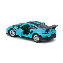 Maisto masinuta metalica SPEED ICONS PORSCHE 911 GT2 RS MIAMI blue scara 1 la 64 - Publisol.ro